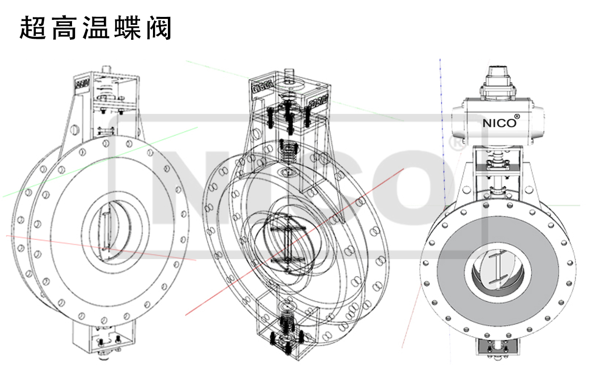 進口耐高溫通風蝶閥